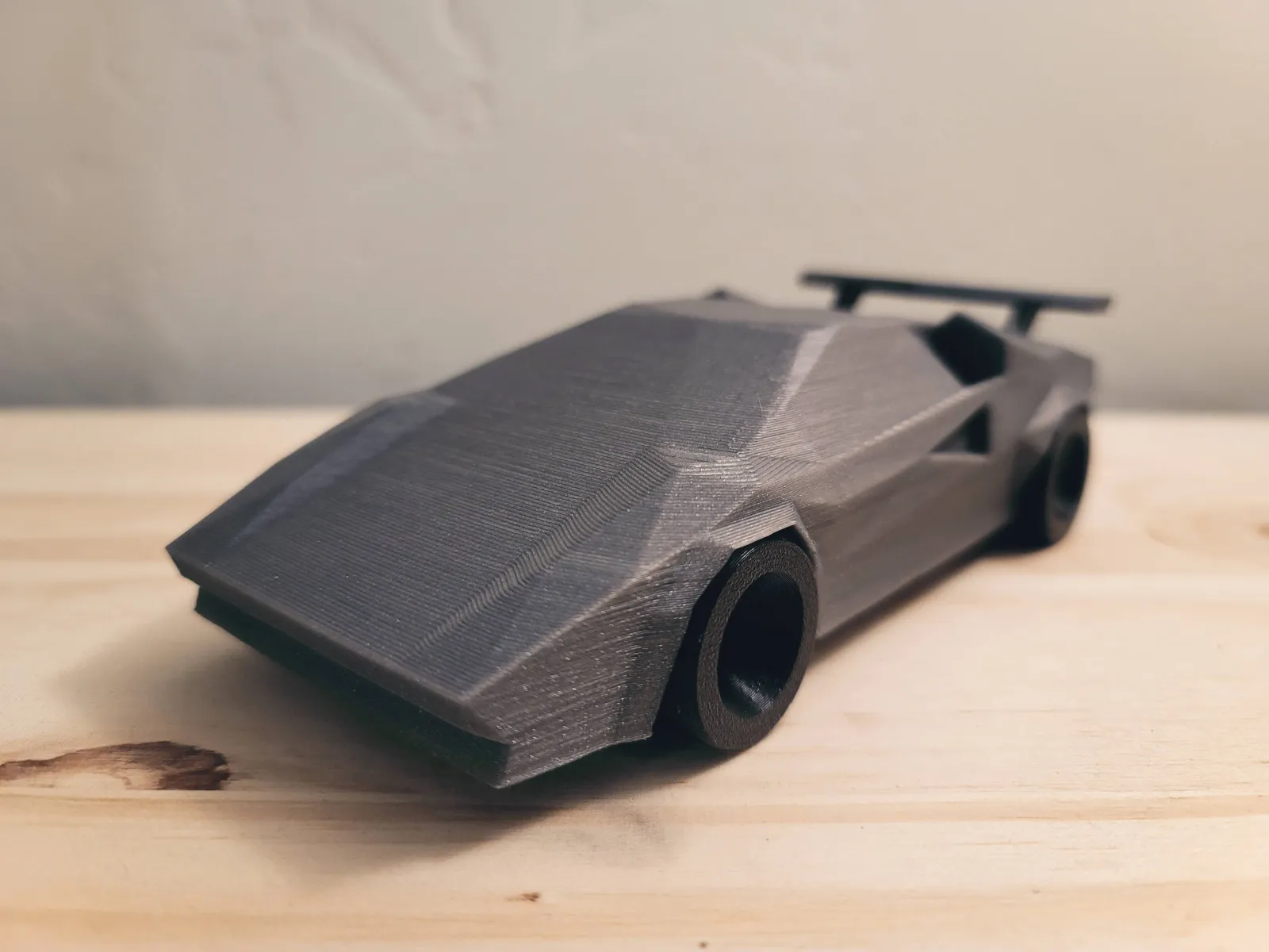 Lamborghini Countach Low Poly