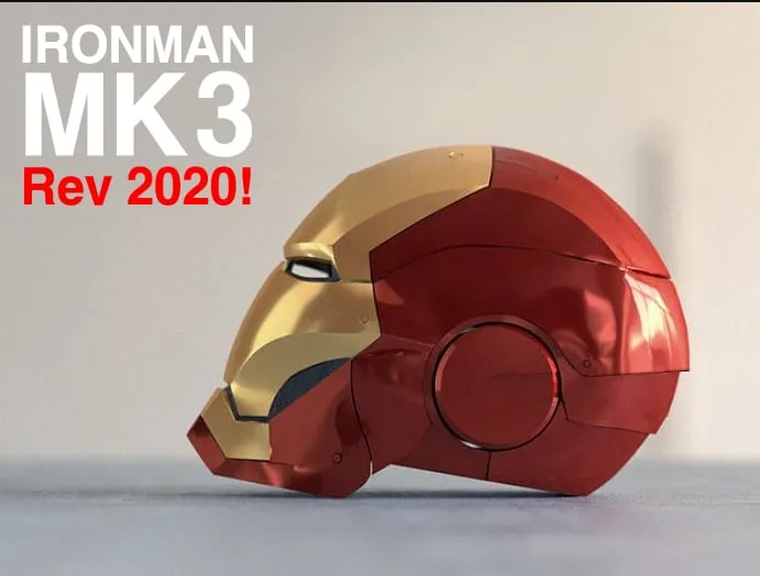 Pieza Orejas - Casco de Iron Man MK3