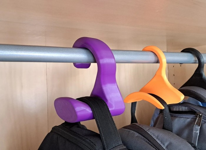 Gancho Multifuncional Bolsas y Mochilas