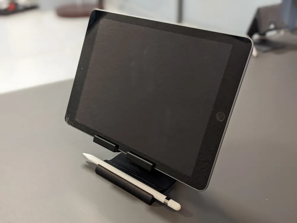 Soporte para iPad y Apple Pencil - Organizador de Escritorio